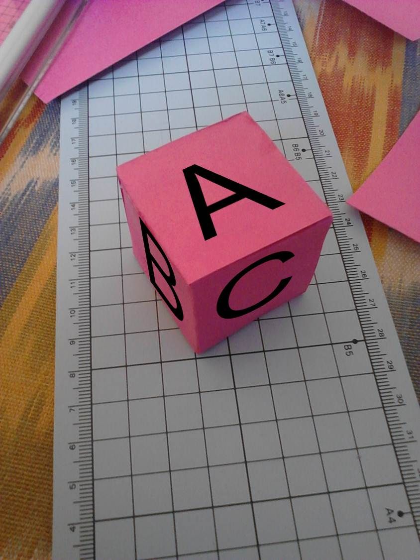 Children Alphabet Box With Jackson Cube