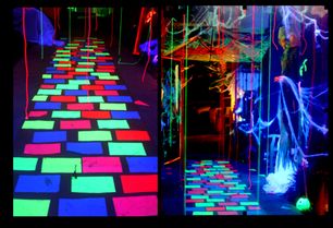 Mystical Glowing Walkway