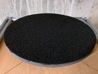 Add Fabric to the Top of the Stage