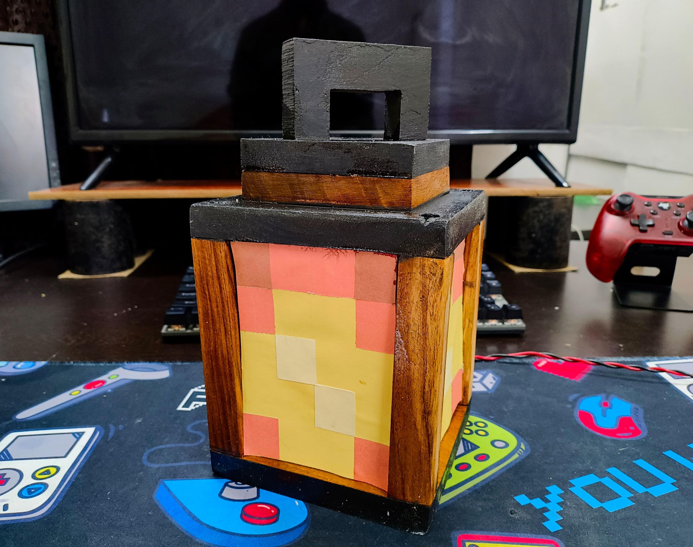 Minecraft-Inspired Heated Lantern