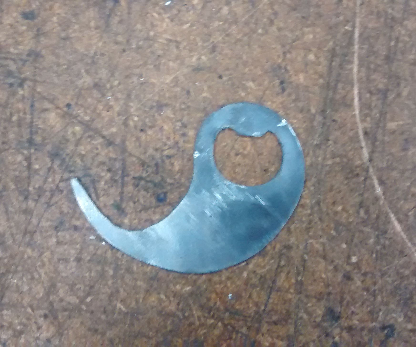 Yin Bottle Opener W/ Flathead Screwdriver - Made @TechShop!