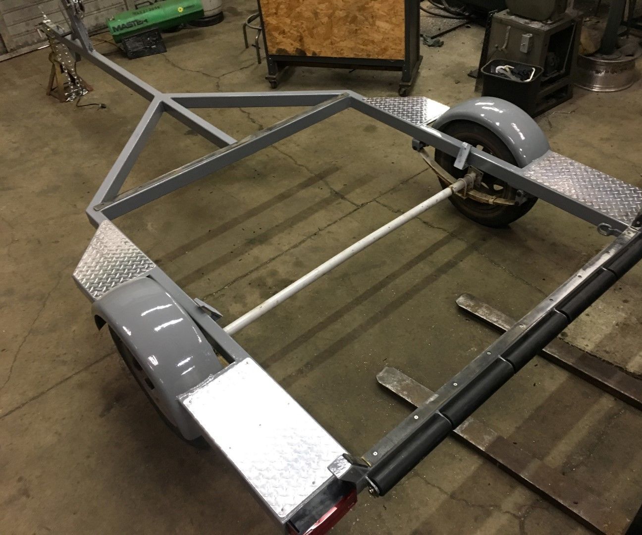 Drift Boat Trailer Build