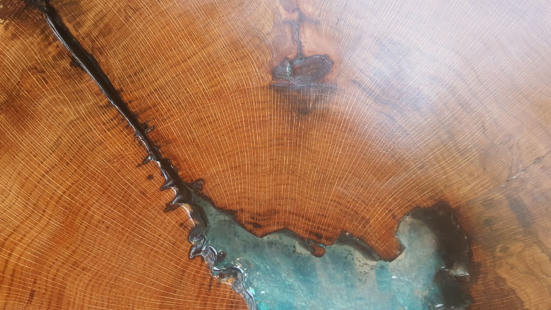 Live Edge Resin Table. How to Transform Reclaimed Live Edge Into a