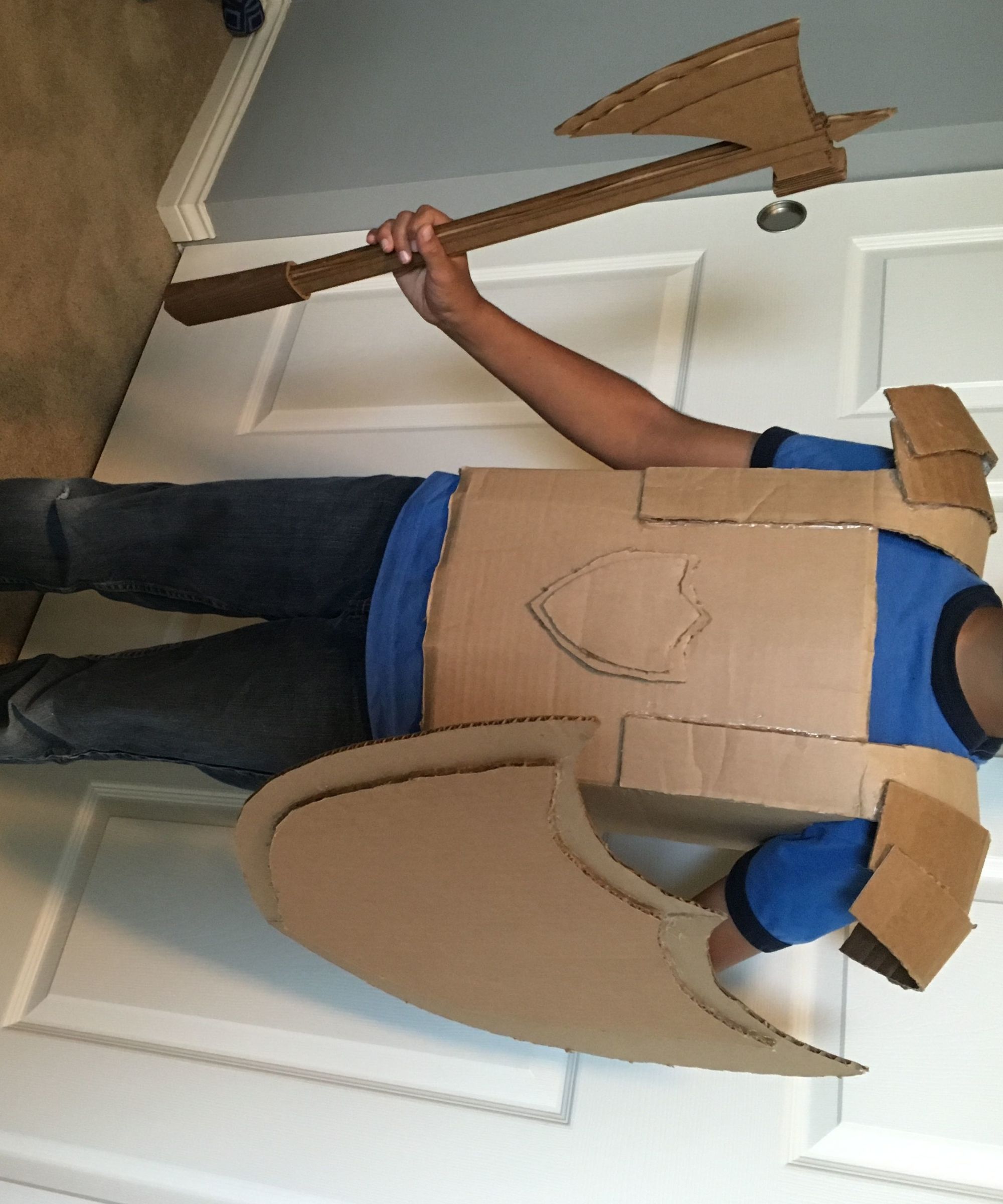 Cardboard Armor Suit