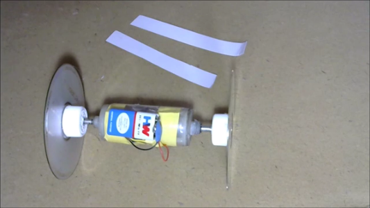 Attach the Cd to Wheels