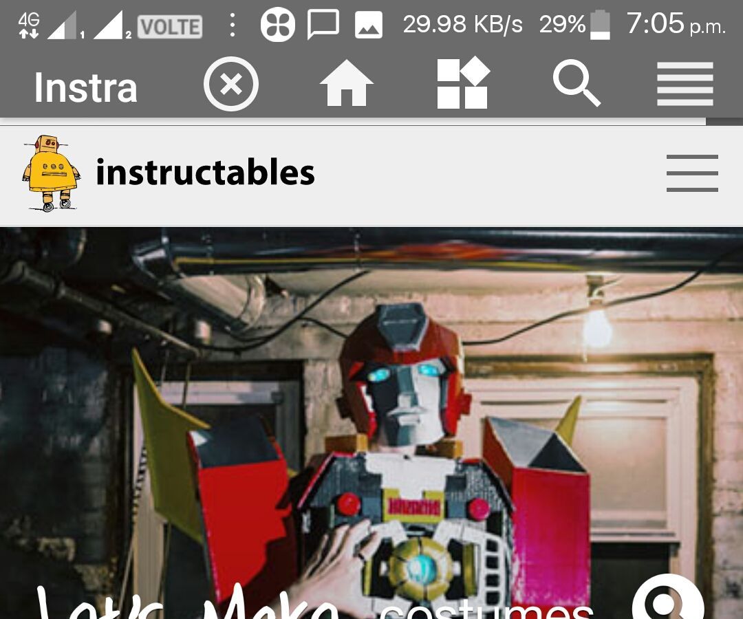 New Android App for Instructables