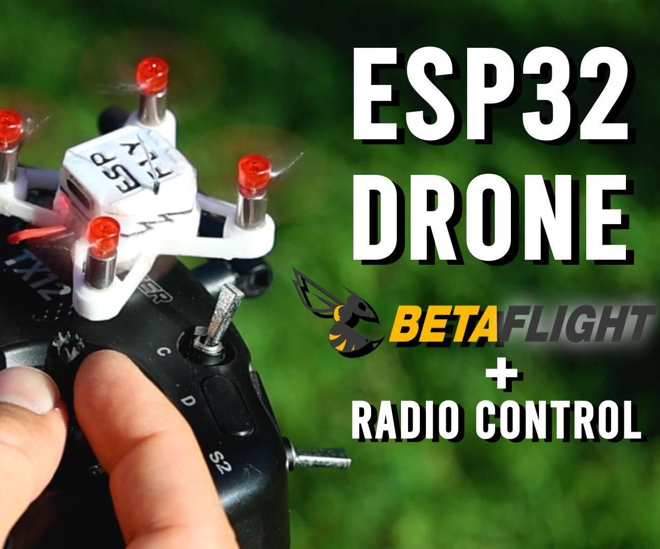 Fly Your ESP32 Drone on Betaflight With Radio Controller | ESP-FC Guide