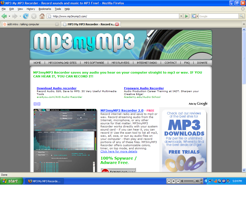 Talking Computer (Custom Windows Sounds)
