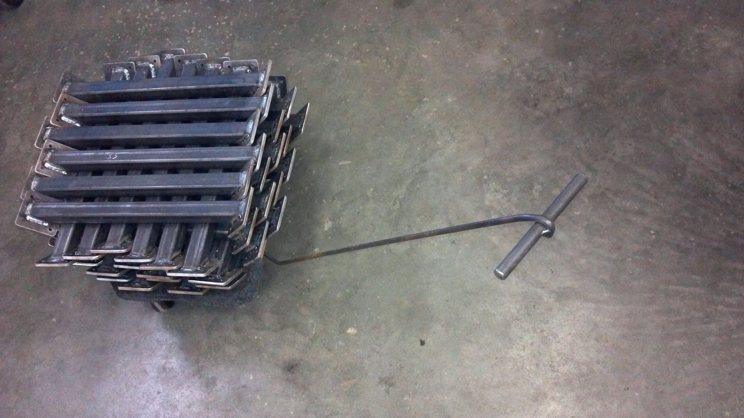 Pull Handle for a Furniture Dolly
