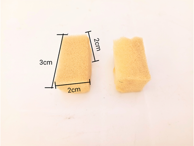 Making the Fangs and Foam Pads