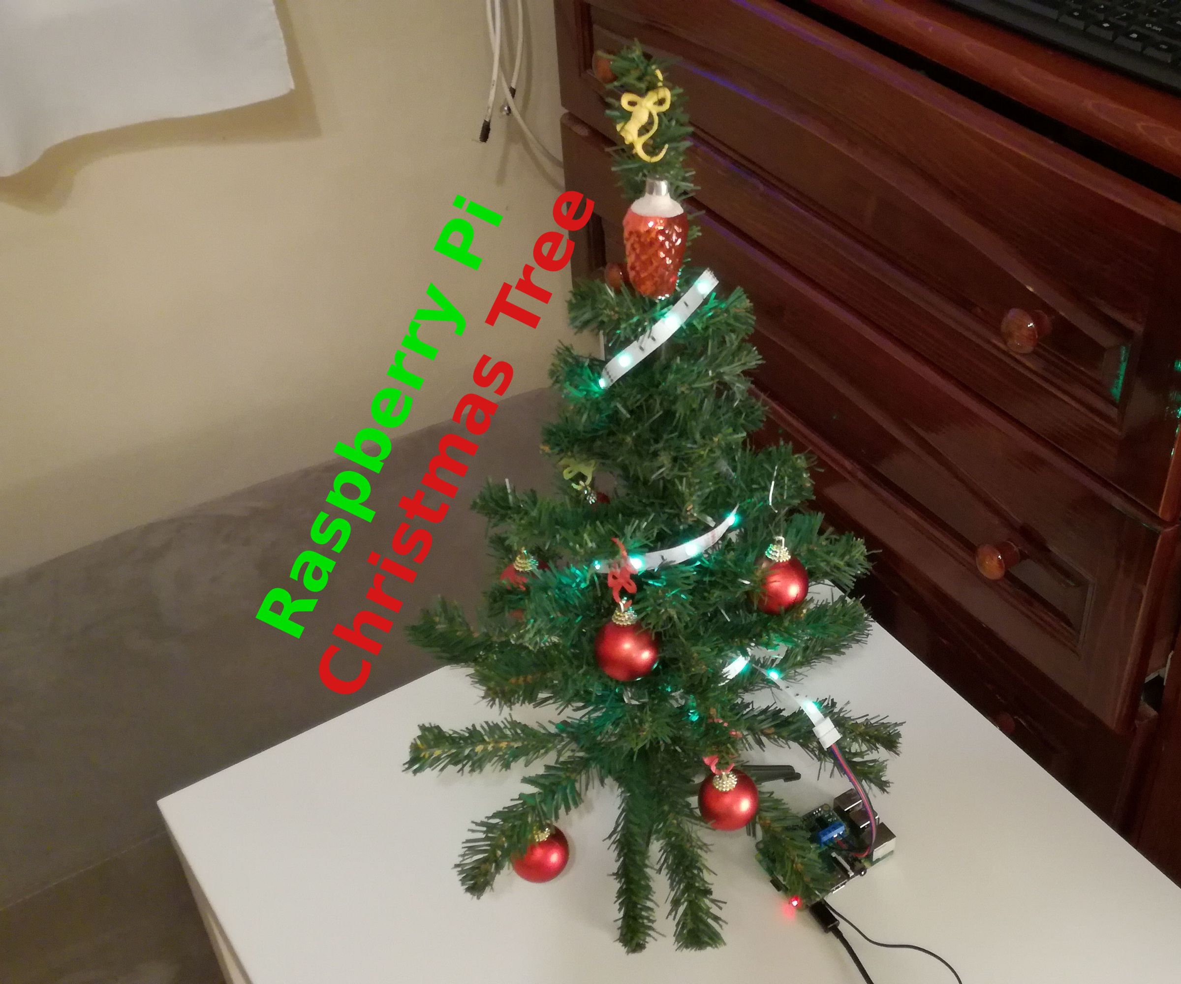 Raspberry Pi Christmas Tree