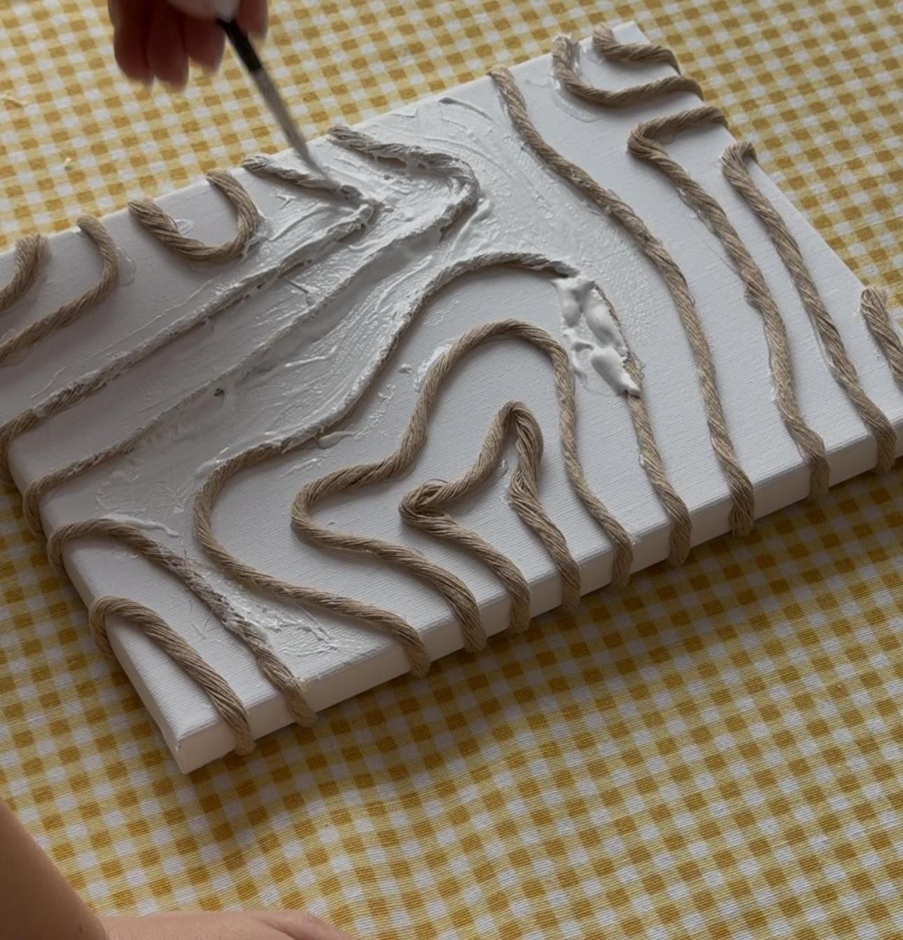 Step-by-Step Guide to Crafting a 3D Textured Painting