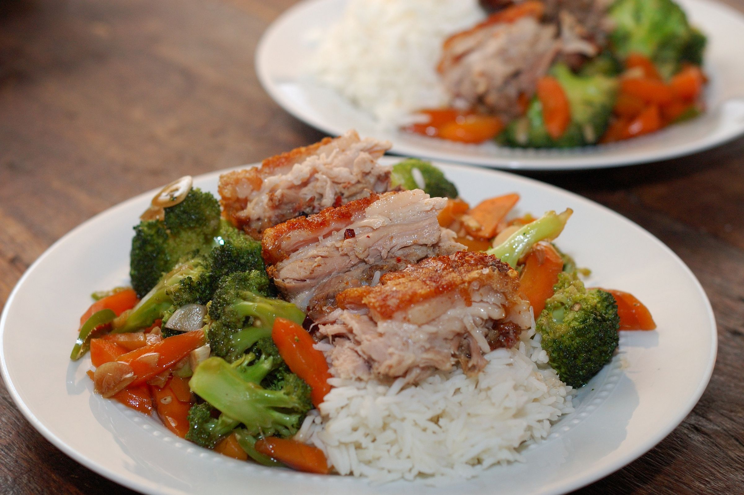 slow-cooked crispy chinese pork belly