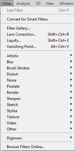 Filter Menu