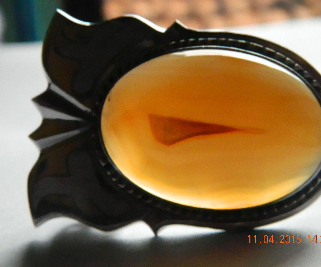 Stone and Metal for Belt Buckle