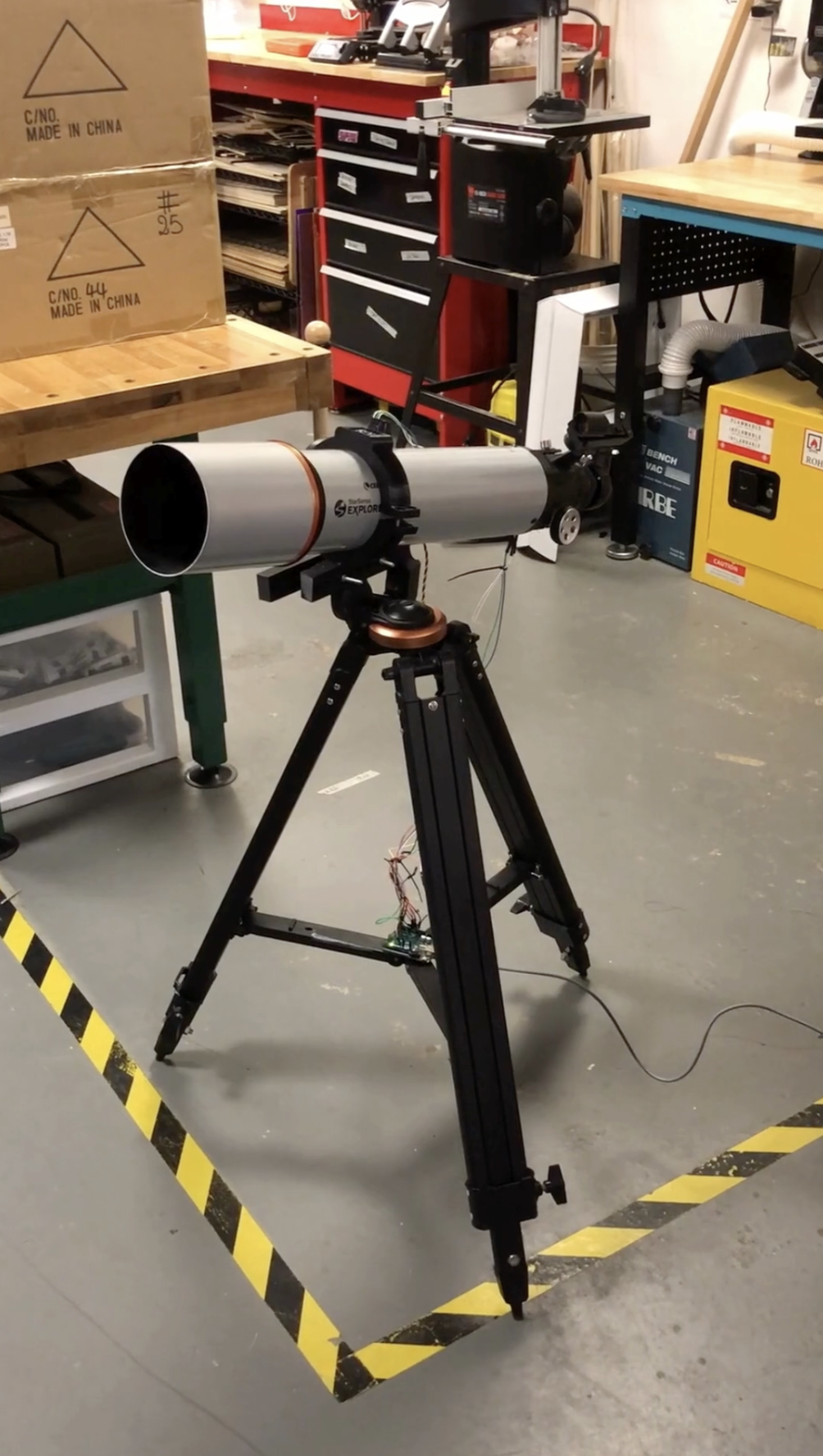 Open Access and Open Source Motorized Telescope Mount