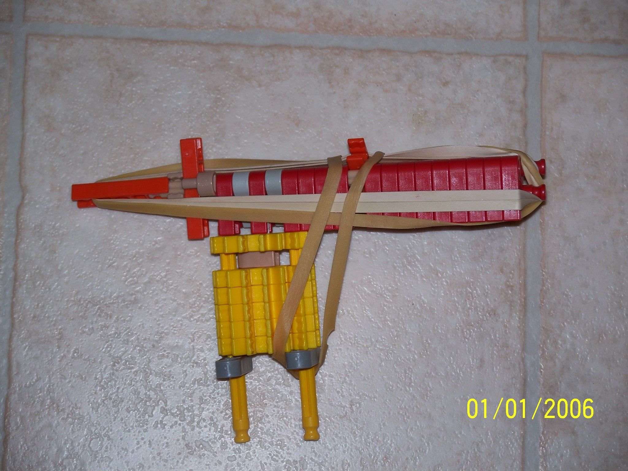 Simple Strong Single Action Knex Gun