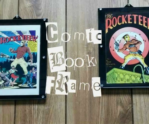 Laser Comic Book Frame