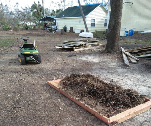 Build a Skidder for Trash Cleanup