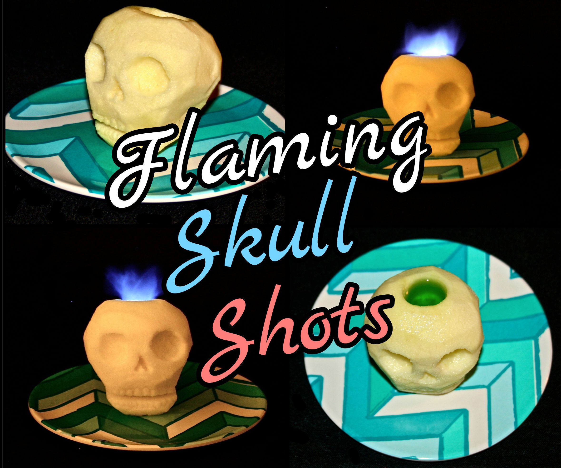 Flaming Skull Shots