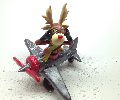 Reindeer in the Airplane