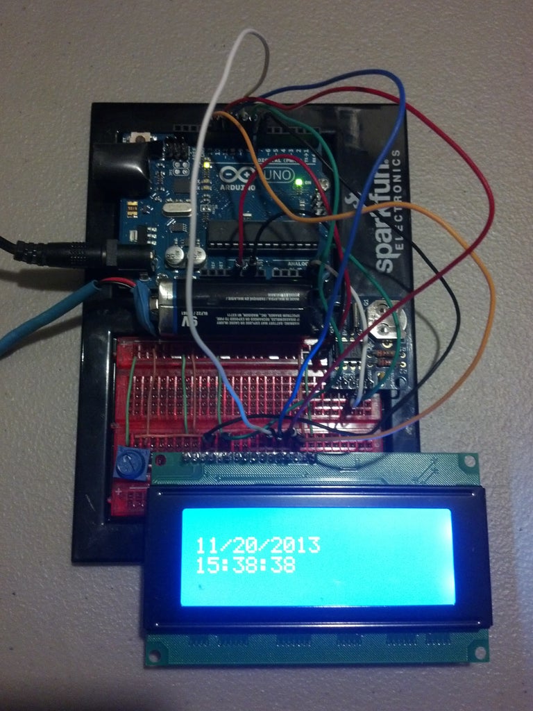 Arduino Time & Temp Display Shield : 6 Steps (with Pictures ...