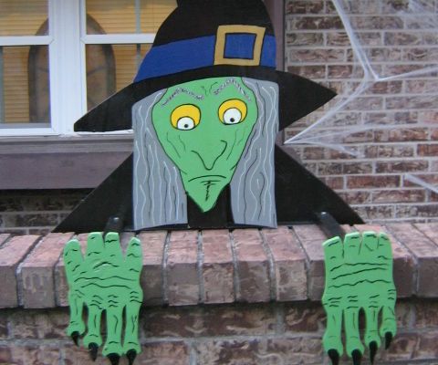 3D Wall Witch