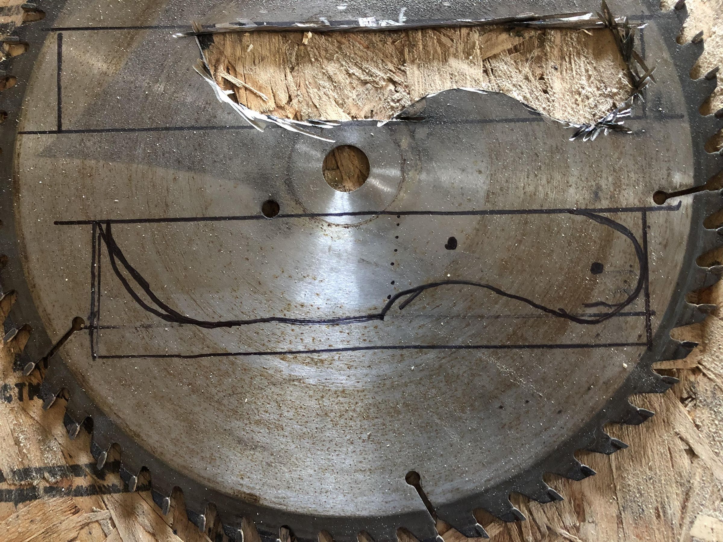 Diy Saw Blade Knife Concept 7 Steps (with Pictures) Instructables