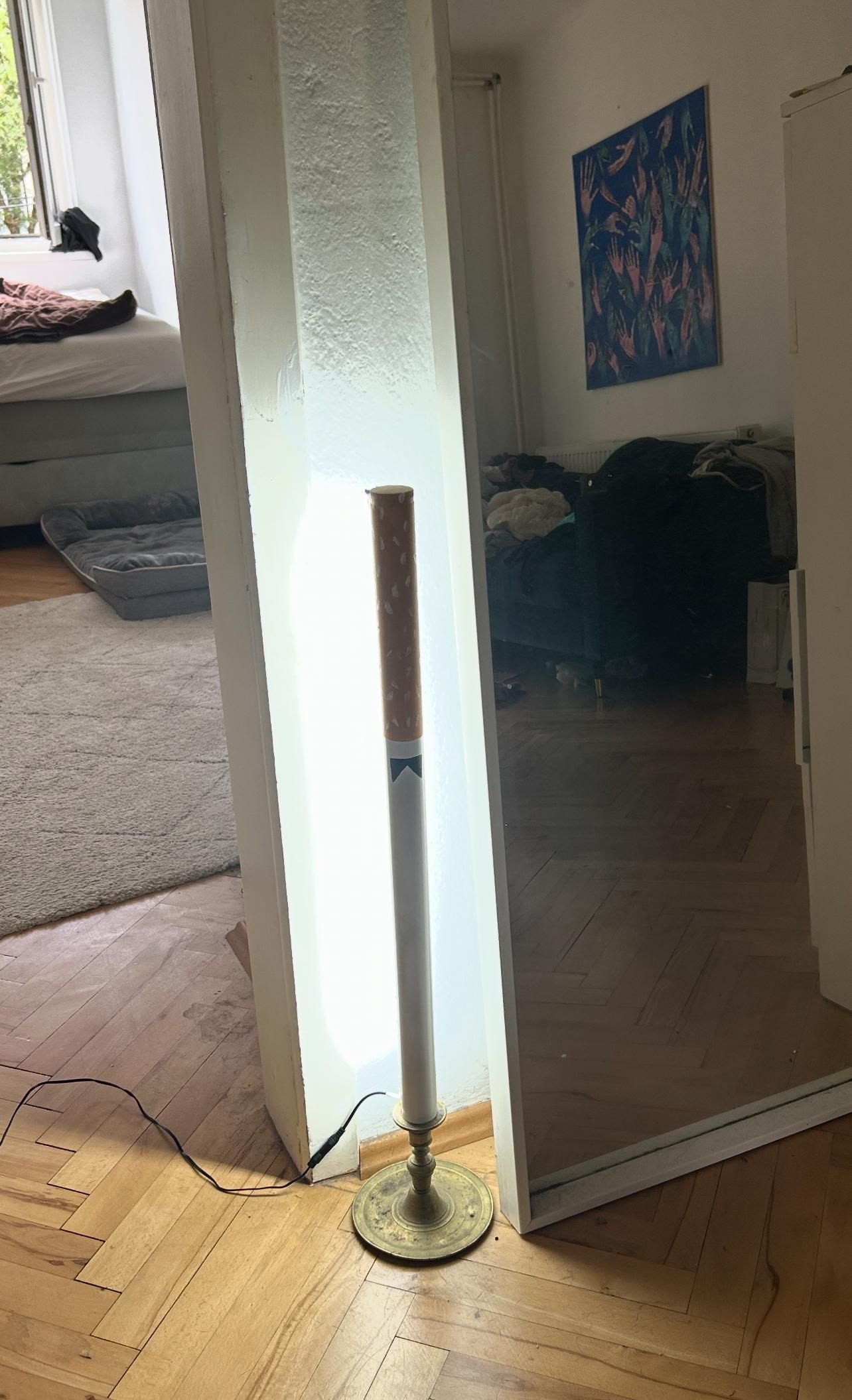 diy cigarette lamp DIY Giant Cigarette LED Lamp : 3 Steps