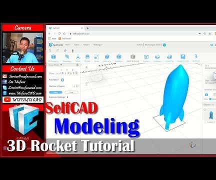 Selfcad 3D Rocket Design Tutorial