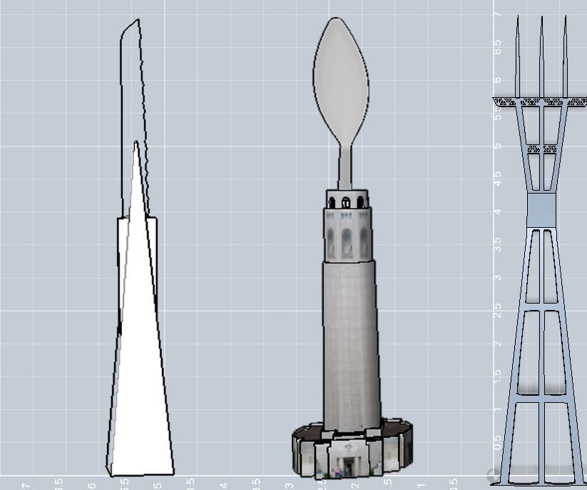 San Francisco Architectural Silverware