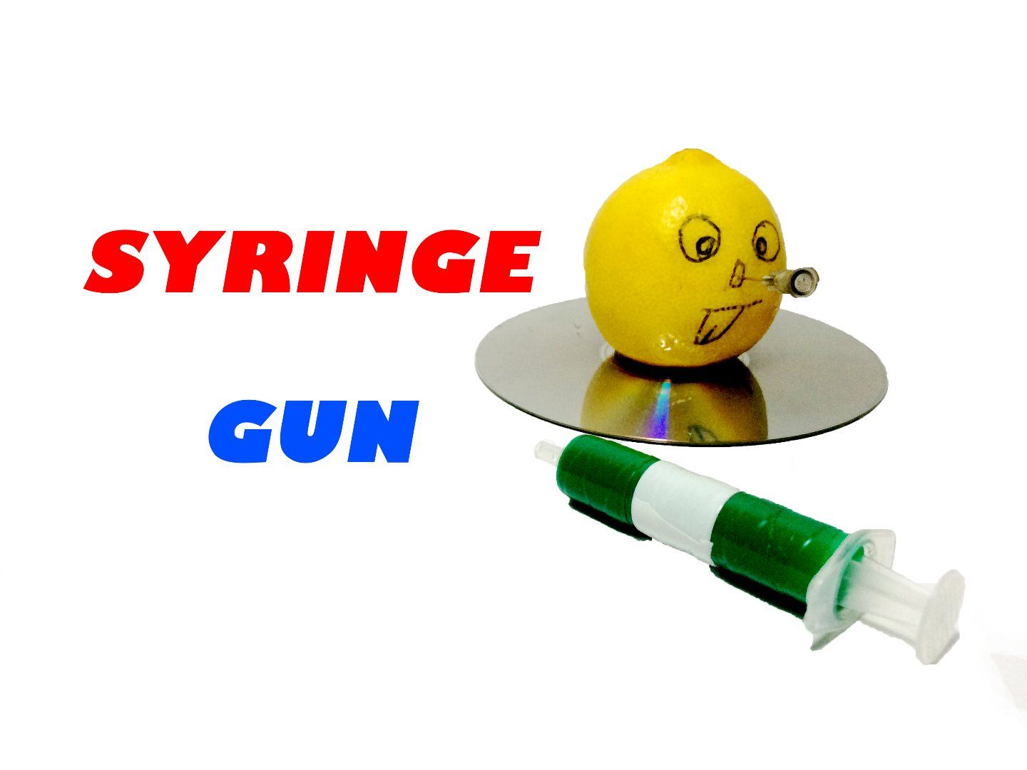 How to Make Homemade Syringe Gun ( DIY ) 3 Steps Instructables