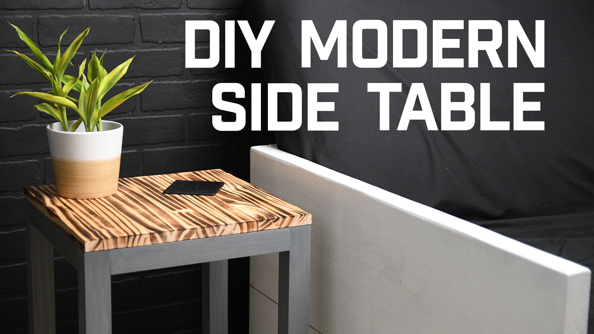 DIY Modern Side Table 13 Steps (with Pictures) Instructables