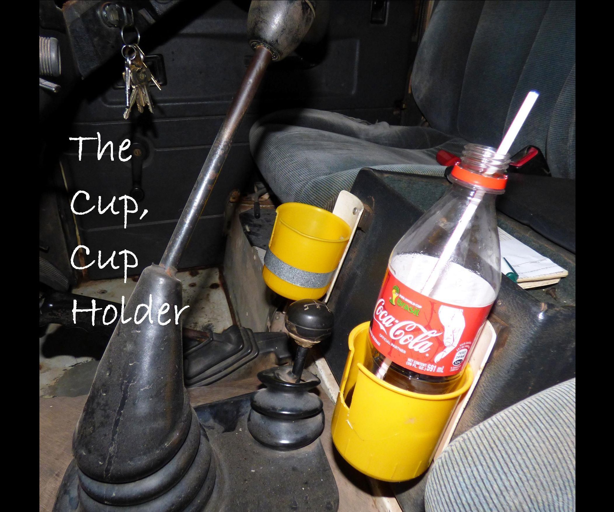 Cup, cup holder - simple, unique and useful