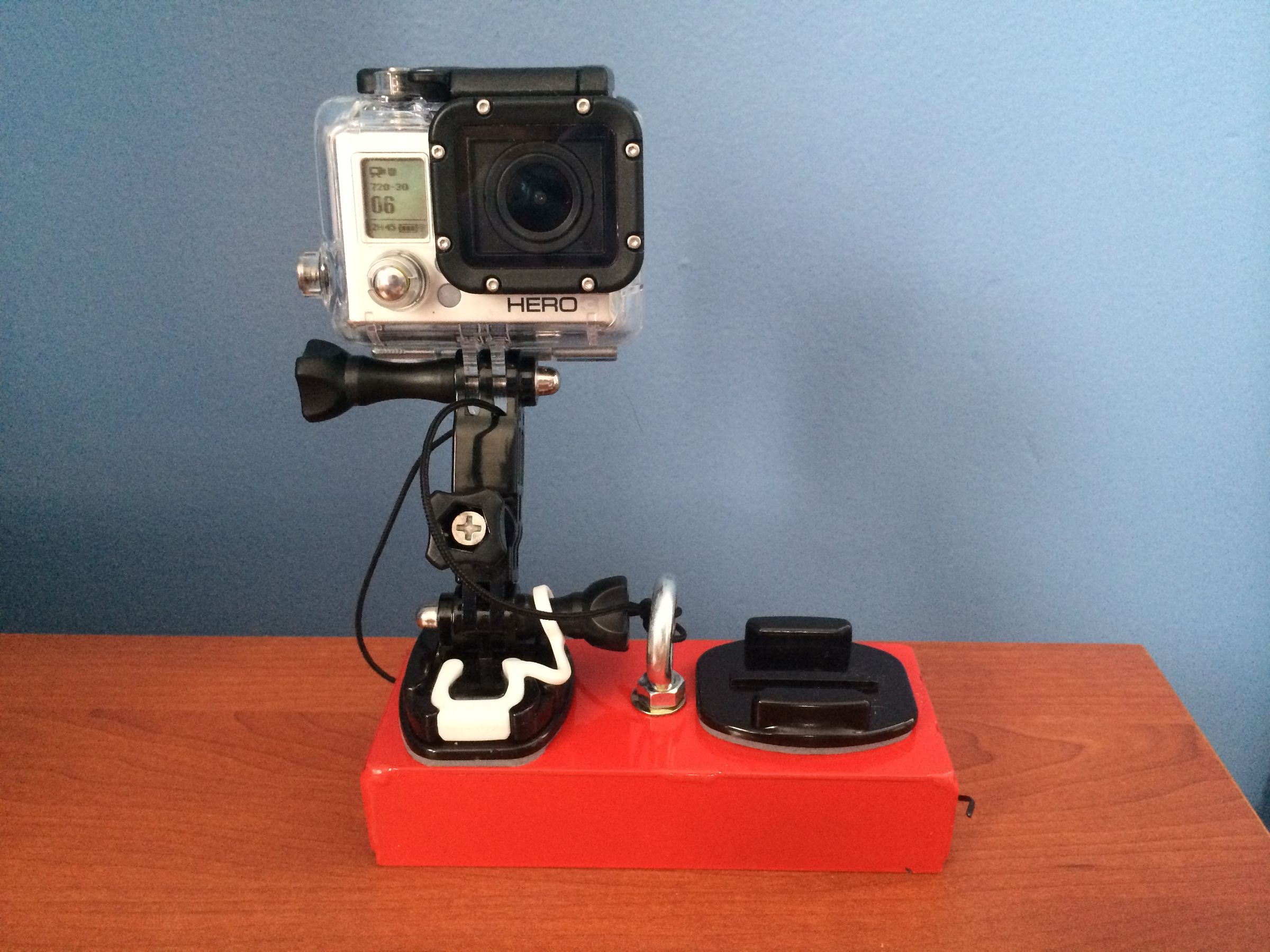 SUPER STRONG GOPRO ( OR OTHER CAMERA) MAGNET MOUNT