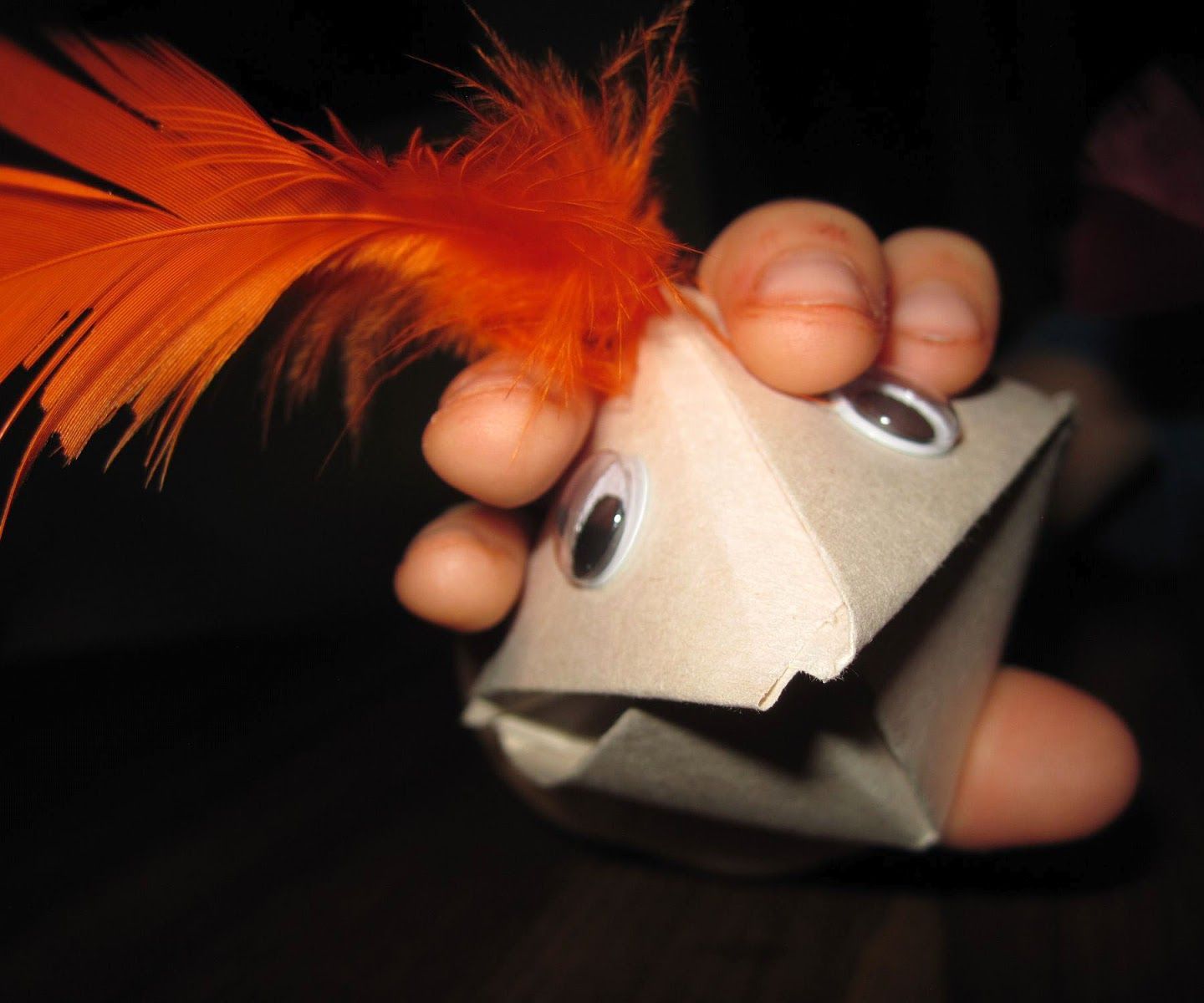 Origami Puppet Valentines