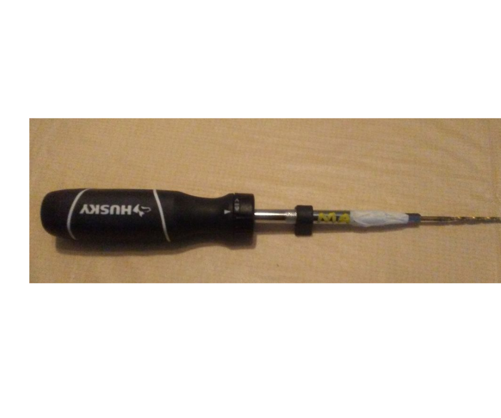 Hand Drill From Husky Ratcheting Screwdriver Instructables