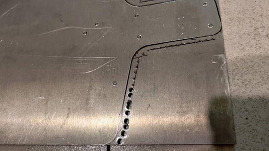 Cut the 6061 Aluminum Alloy Board