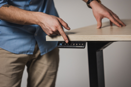 Programming Desk Button How to Build an Adjustable Standing Desk : 7 Steps - Instructables