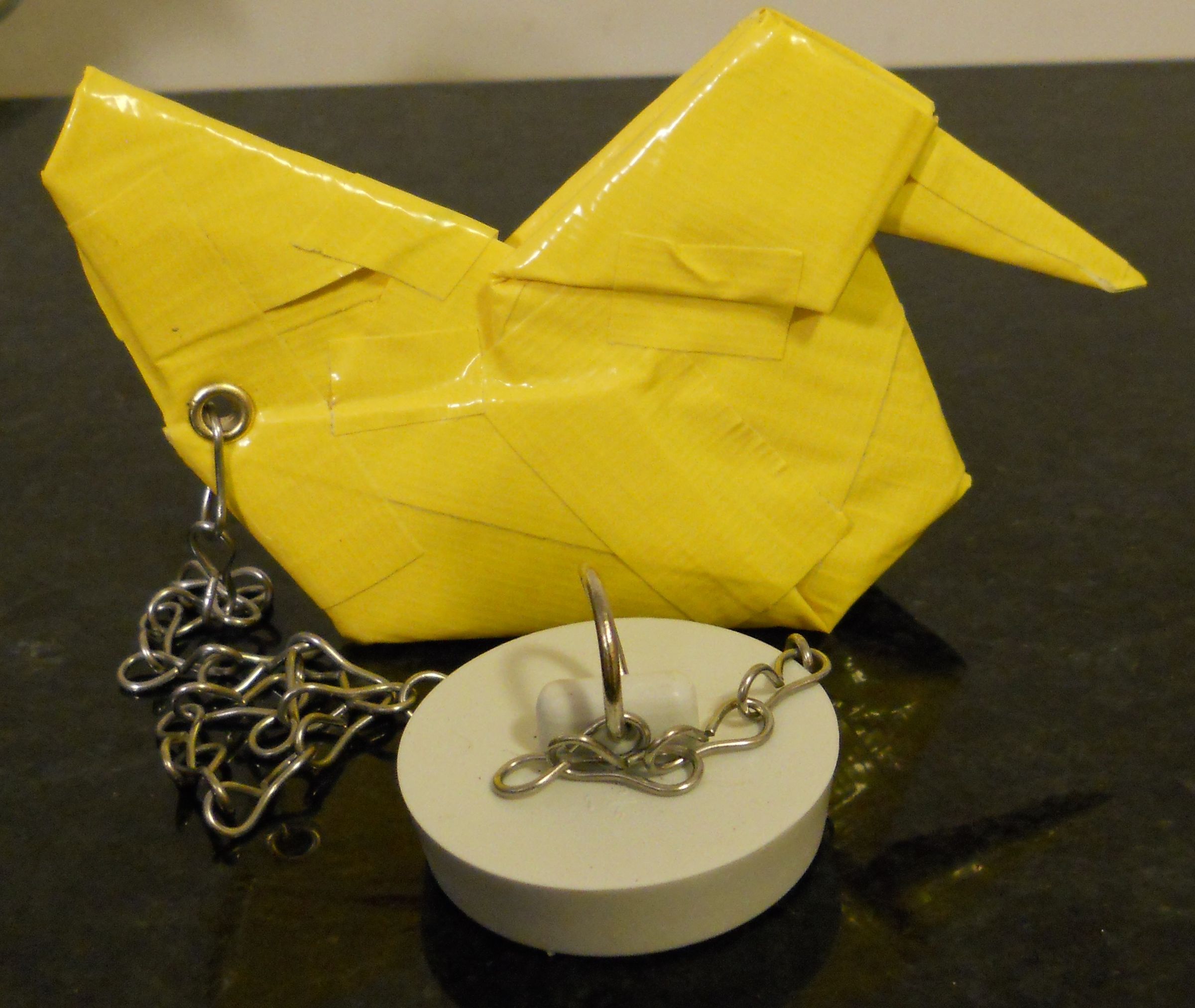 Duct Duck (Duct Tape Duck Tub Stopper)