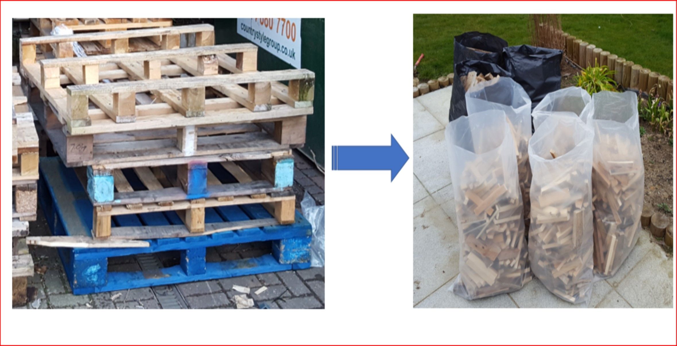 Kindling Made From Pallets 4 Steps Instructables