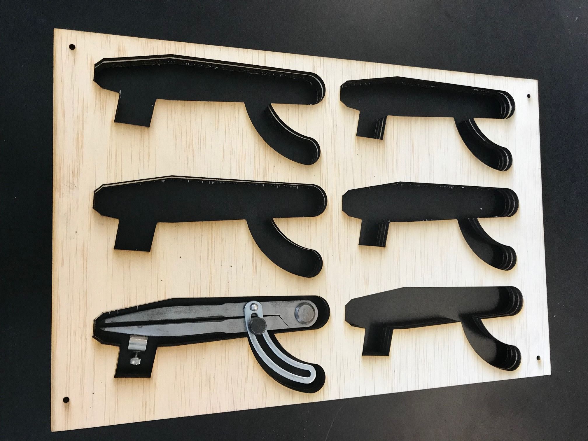 Organizational Cutout on Laser Cutter 3 Steps Instructables