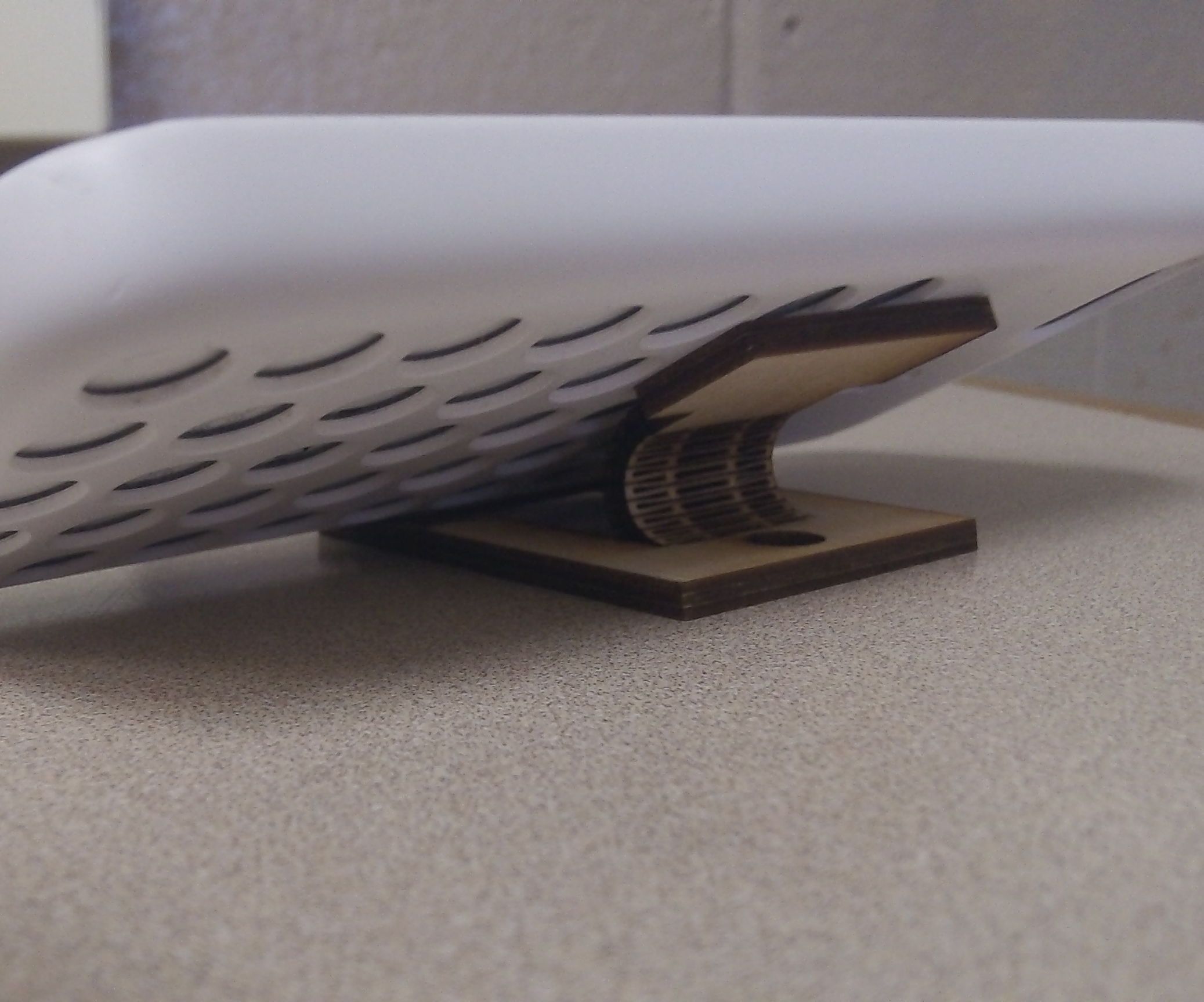 Living Hinge Smart Phone Stand