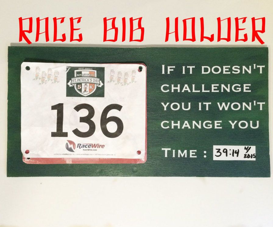Race Bib Holder