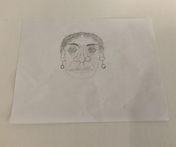How to Sketch a Detailed Face.