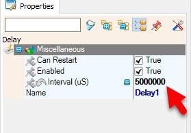 In Visuino Set Components