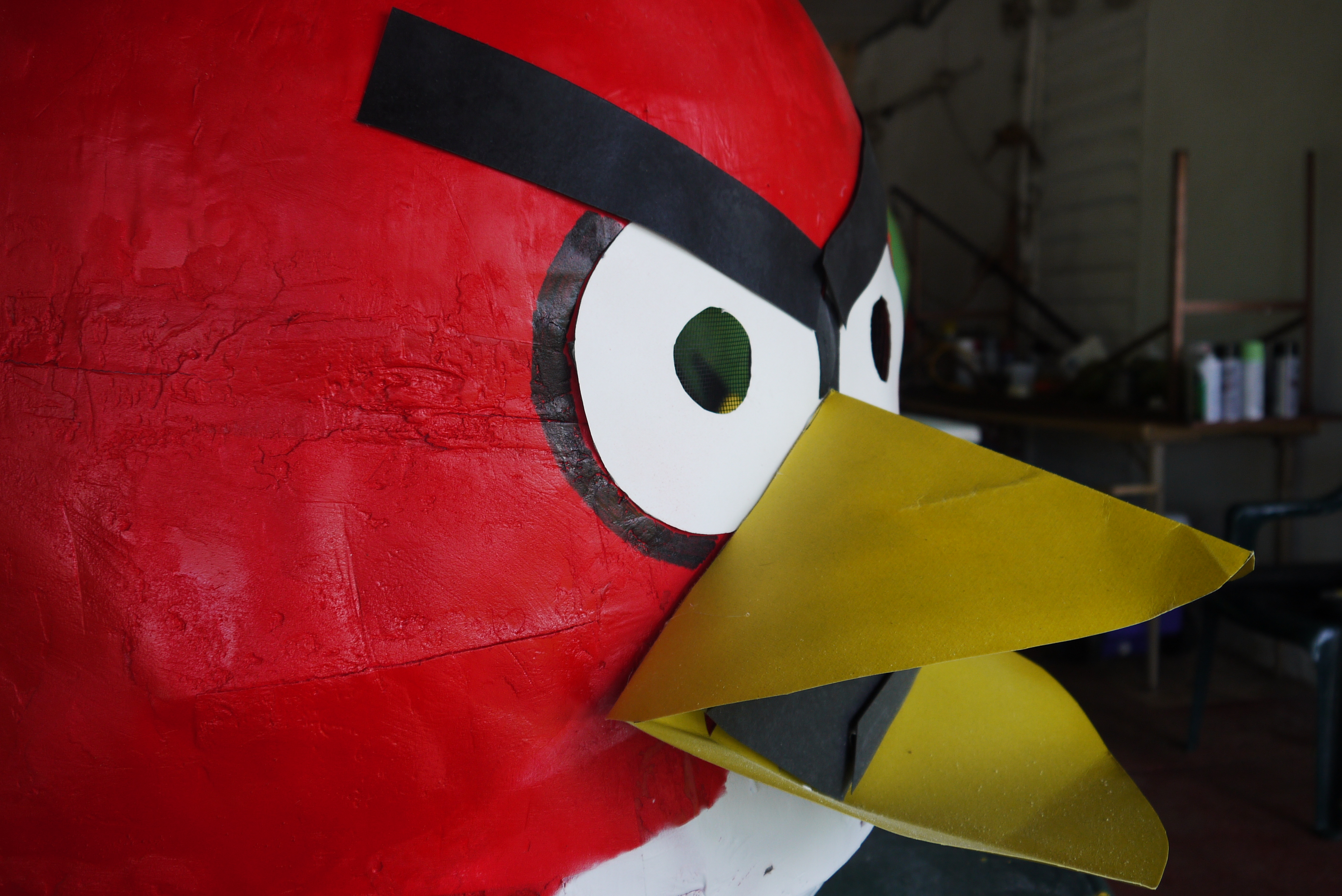 Paper Mache Angry Birds Costume! Instructables
