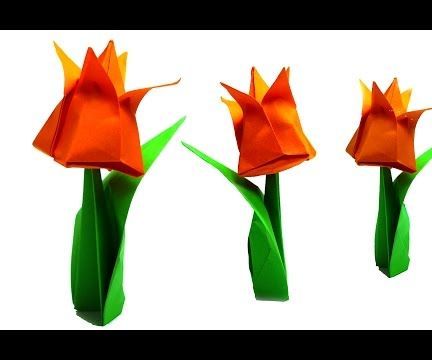 Origami Flower - Easy Paper Flowers / DIY Beauty and Easy
