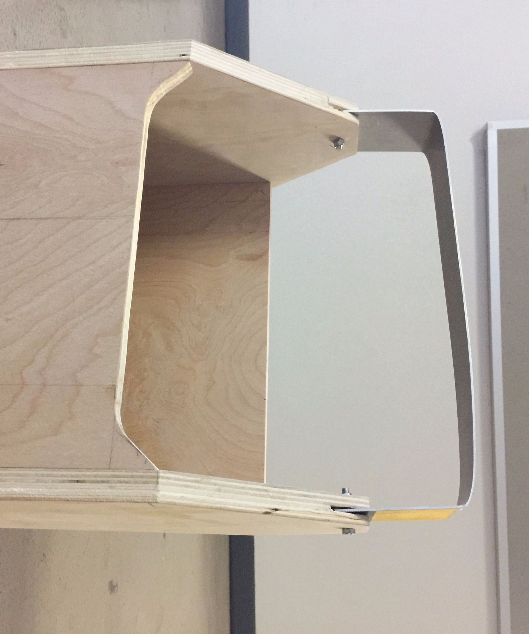 Wooden Magazine Holder