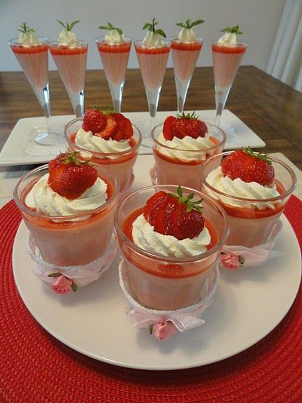 Japanese Strawberry Mousse